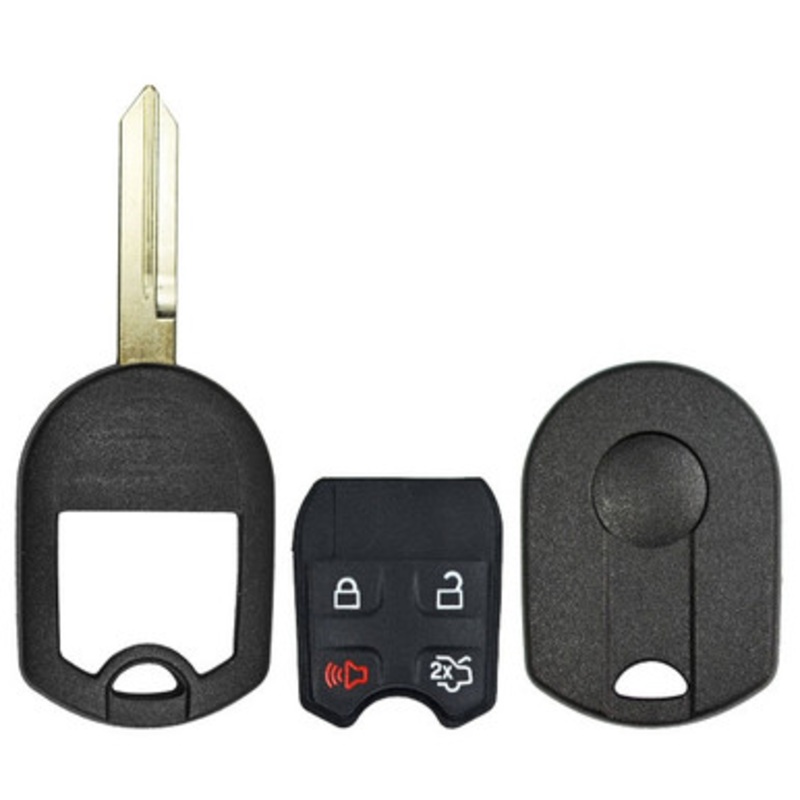 Ford 4-Button Remote Head Key Shell – Aftermarket , 189373