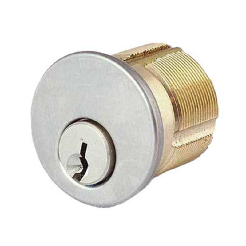 Kenaurd Premium Mortise Cylinder – 1-1/8 – 26D – Satin Chrome – (SC4)
