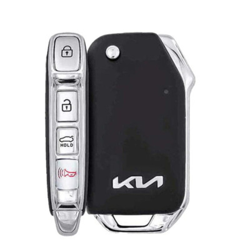 Kia 4 Button Remote Flip Key CQOTD00660, 95430-M6500, 433 MHz – New, OEM