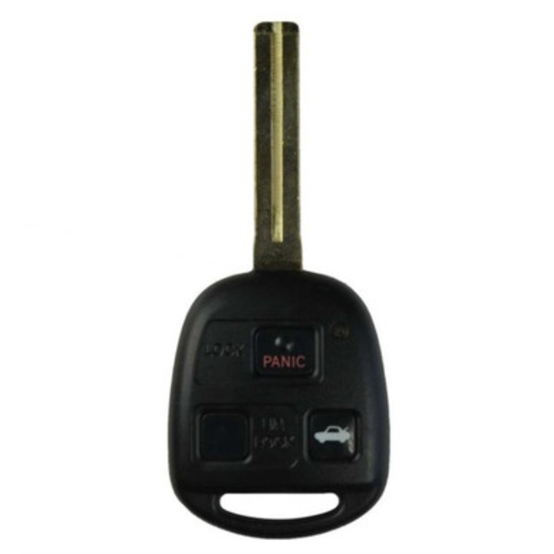 Lexus3 Button Remote Head Key HYQ12BBB/HYQ12BBK, 315 MHz – Refurbished, Recase