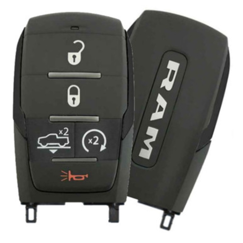 RAM 5 Button Proximity Smart Key Remote OHT-4882056, 68575611AA, 433 MHz, Refurbished Grade A