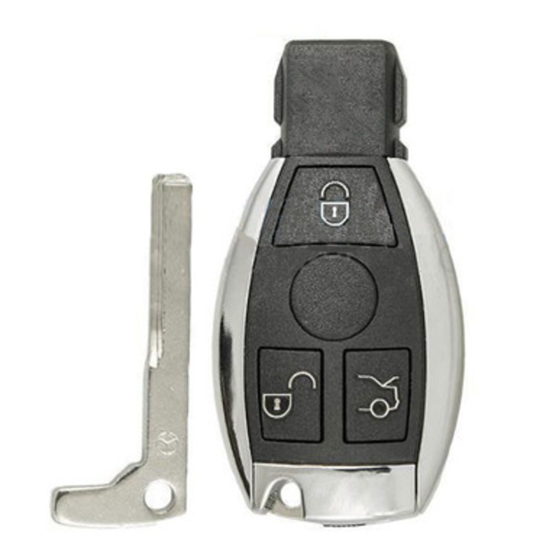 1997-2014 MERCEDES-BENZ PROXIMITY FOBIK KEY 3B (NO PANIC) — 3 PACK