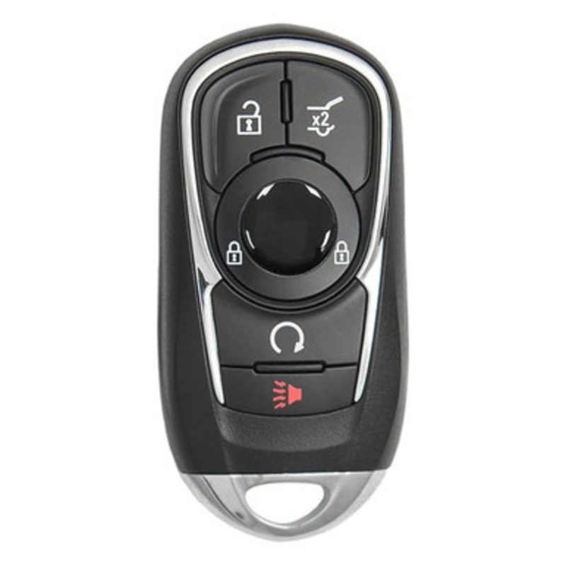 Buick 5 Button Smart Key HYQ4AA, 13508406, 315 MHz – Refurbished, Recase