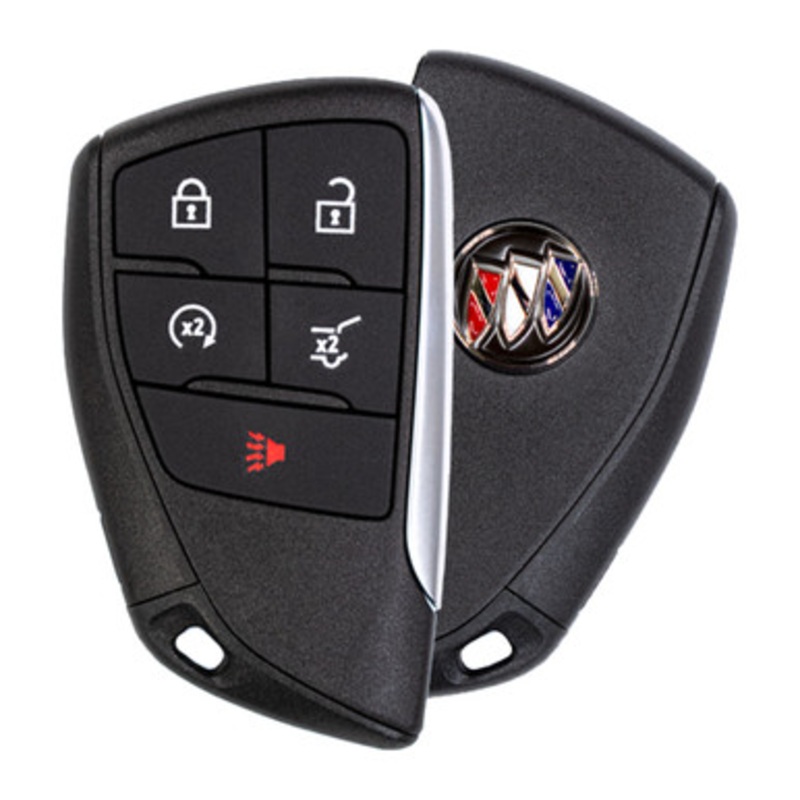 Buick 5 Button Smart Key YGOG20TB1, 13537970, 433 MHz – Refurbished, Grade A