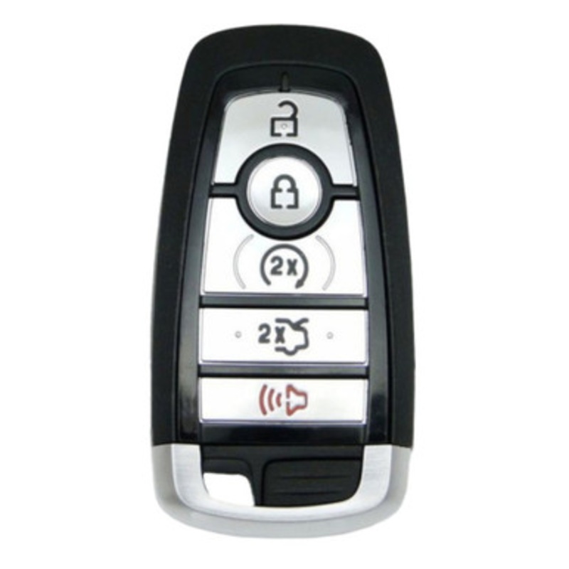 Keyless2Go Ford 5 Button Smart Key With Motion Sensing M3N-A3C054339, 164-R8324, 164-R8325, 902 MHz – Premium Aftermarket