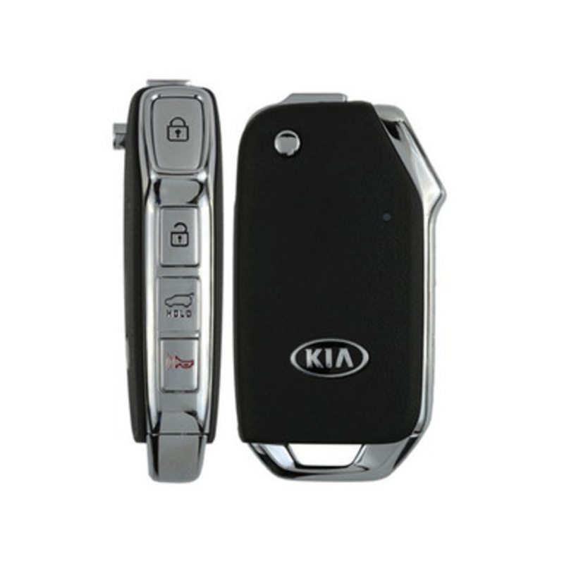 Kia 4 Button Remote Flip Key SY5SKRGE04, 95430-K0110, 433 MHz – Refurbished, Grade A