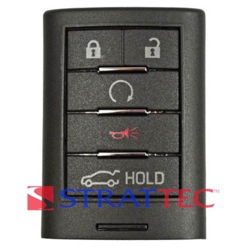STRATTEC Cadillac Logo (5931856) 22856930 5-Button Smart Key for Cadillac (315 MHZ)