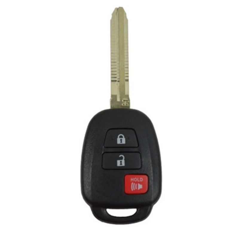 Toyota/Lexus/Scion 3 Button Remote Head Key – Refurbished Recase 172396