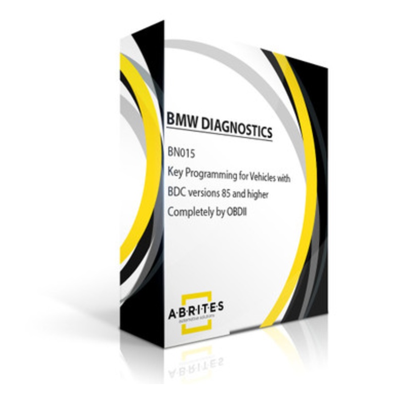 Abrites Key Learning by OBD for BMW F-Series with FEM/BDC v85 included and E-Series