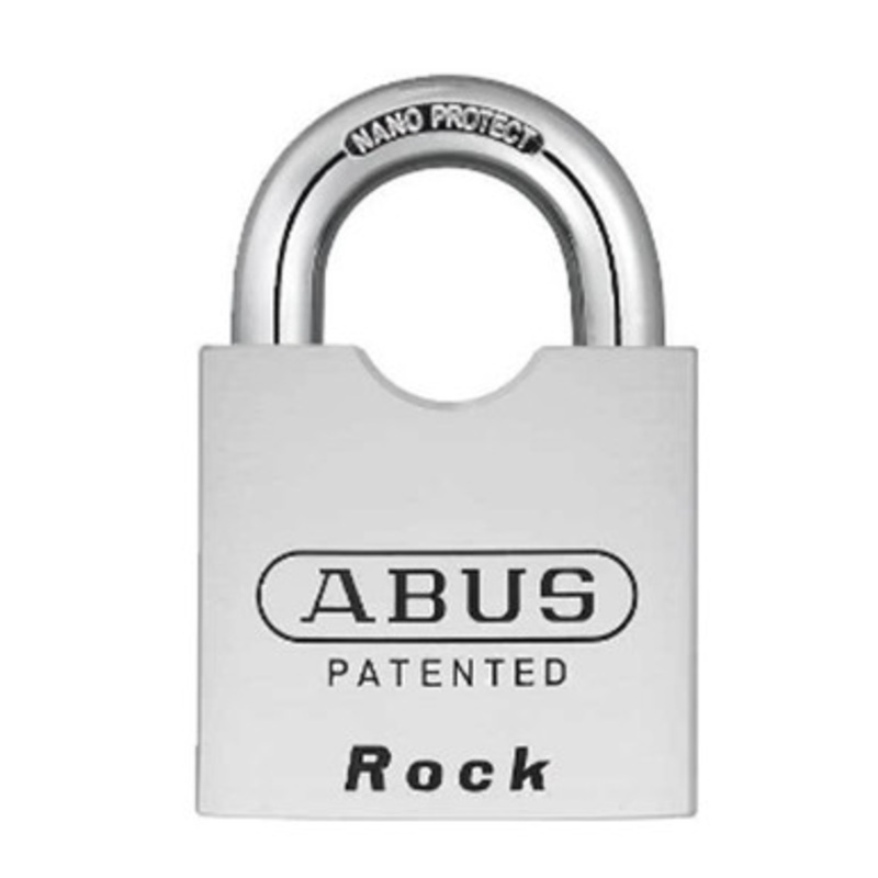 ABUS – 83/80-3000 – THE ROCK 83 – HARDENED STEEL PADLOCK – S2 – SCHLAGE C-L – 5/6 PIN – REKEYABLE – 3-5/32 WIDTH