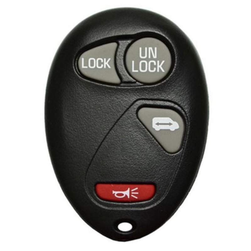 Chevrolet Oldsmobile Pontiac 4-Button Remote L2C0007T 10335586 – Refurbished Recase