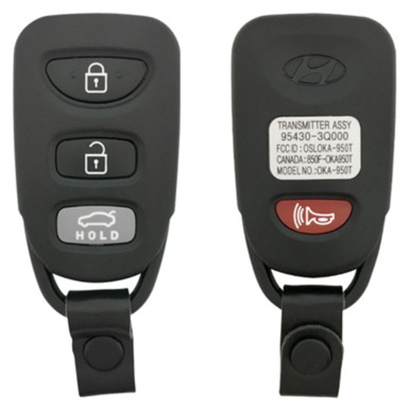 Hyundai 4-Button Remote OSLOKA-310T 95430-2H200 – Refurbished Recase