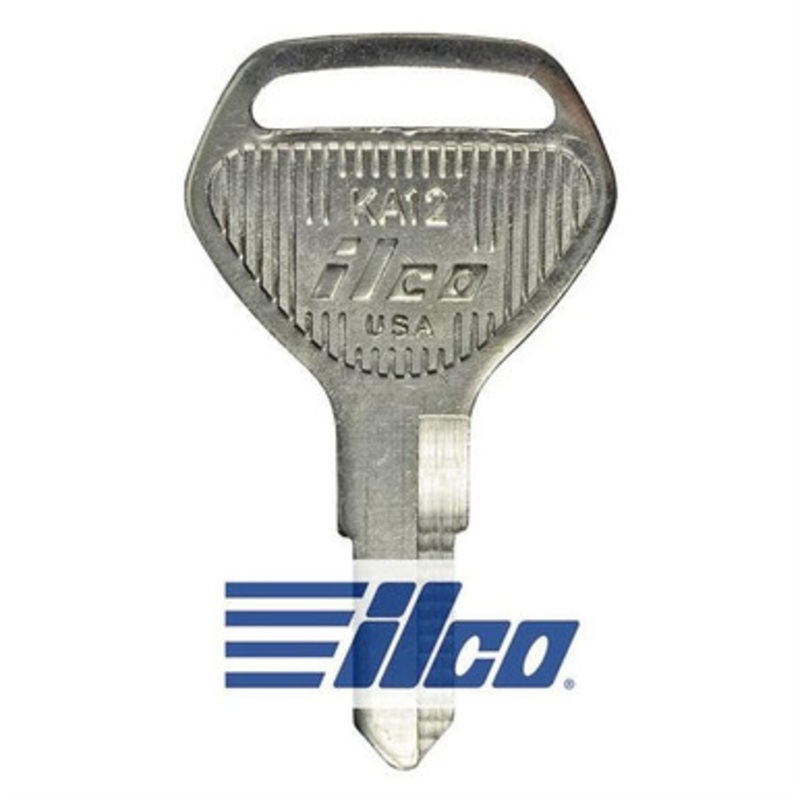 ILCO AF44990002 KA12 Motorcycle Mechanical Key, Pack of 10