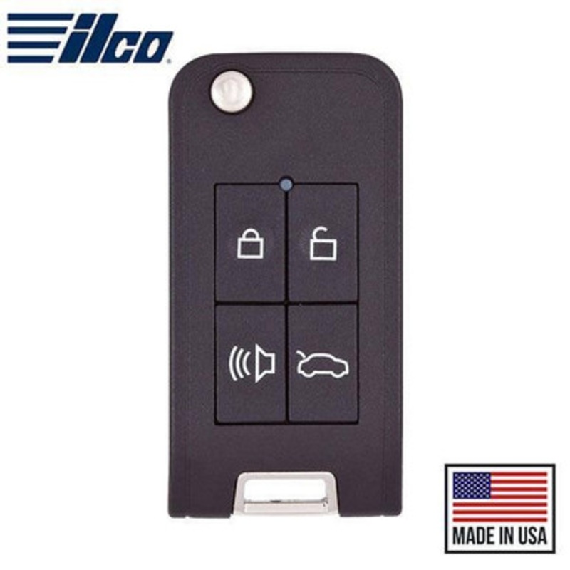 ILCO IRKEHF-GM Smart4Car GM Flip Key Remote with Transponder (T-4B-GM-10)