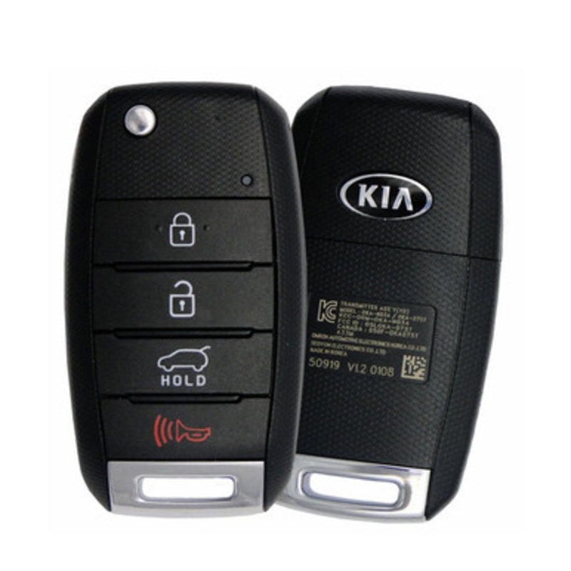 Kia 4 Button Remote Head Key OSLOKA-875T 95430-B2100 – Refurbished, Grade A