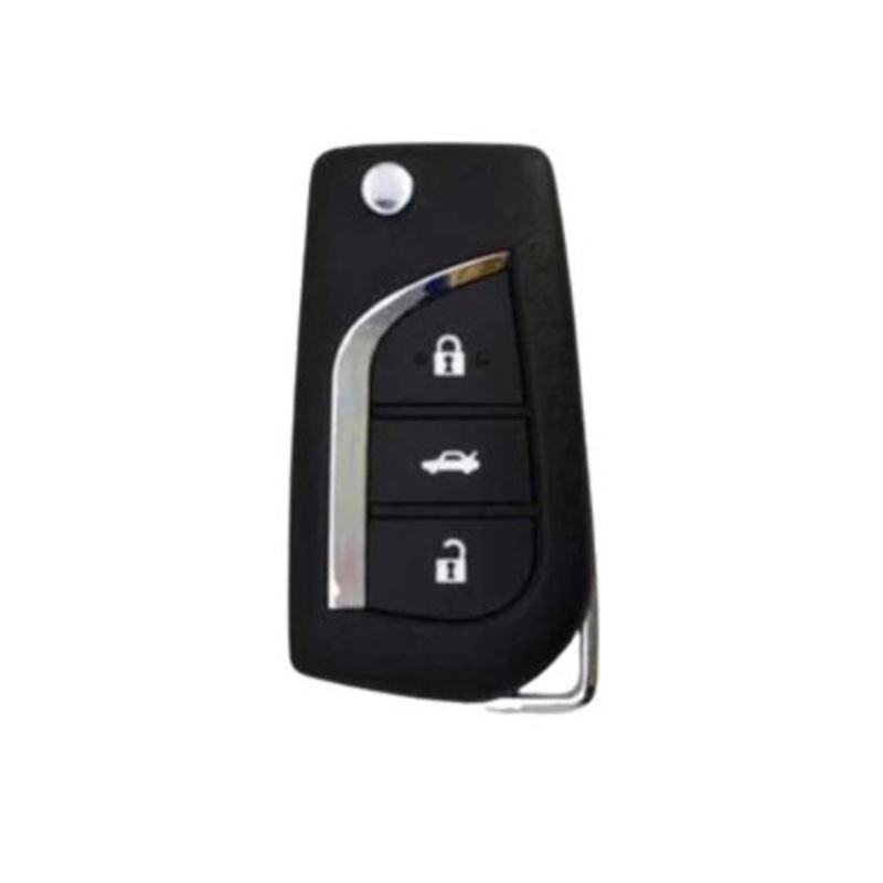 PRE-ORDER – Xhorse Toyota 3 Button 2nd Generation Wired Remote Flip Key with XM5118 Chip