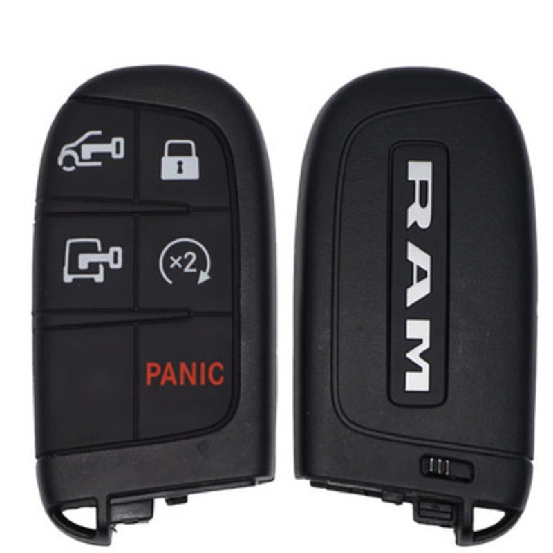 RAM 5 Button Smart Key M3N-40821302, 7FF25LXHAB, 433 MHz – New, OEM