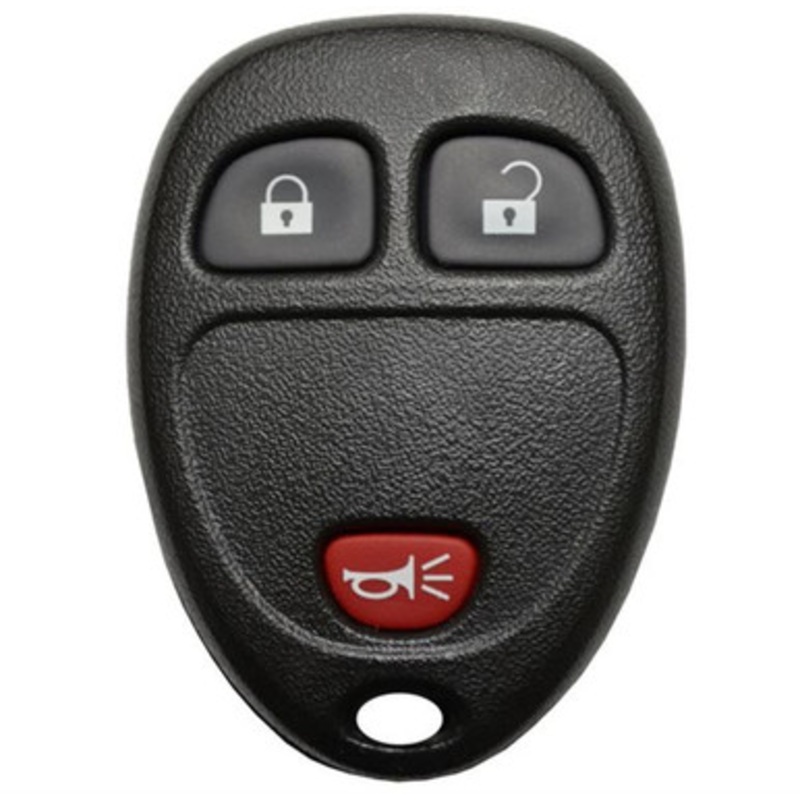 Buick Chevrolet Pontiac 3-Button Remote KOBGT04A 15777636 – Refurbished Recase