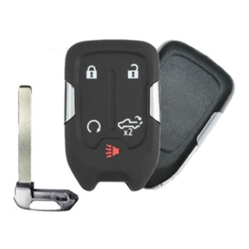 Chevrolet 5 Button Smart Key HYQ1EA, 13508398, 433 MHz – Aftermarket