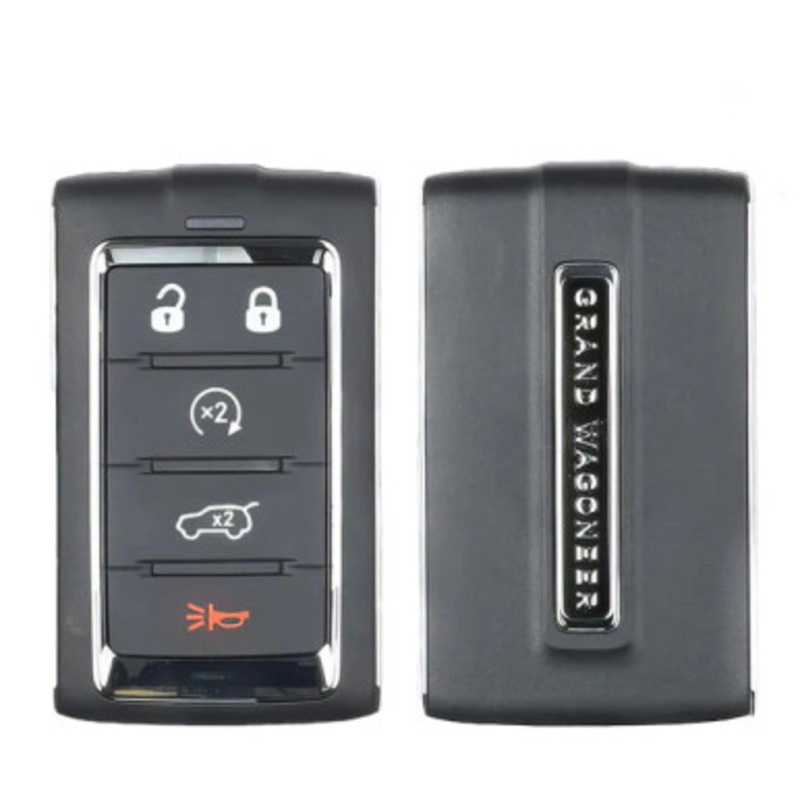 Jeep Grand Wagoneer 5-Button Smart Key 433MHz 2BAHD-KFW1 68577131AA NEW OEM