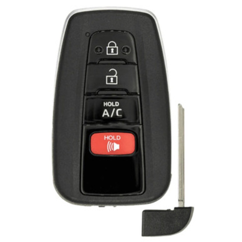 Keyless2Go Toyota Prius Prime 4 Button Smart Key HYQ14FBE, 89904-47460, 315 MHz – Premium Aftermarket