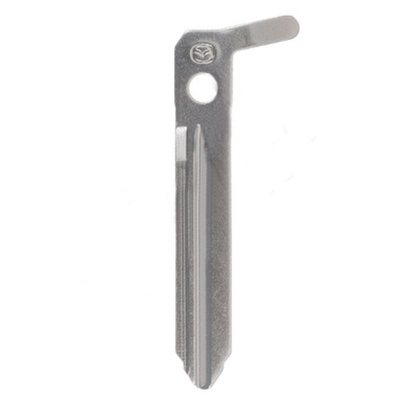 Mazda Emergency Insert Key Blade – Left Groove DJY0-76-201 – New, OEM