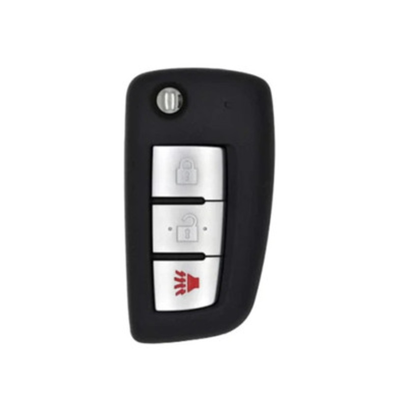 Nissan 3 Button Replacement Remote Flip Key Shell forCWTWB1G76728268-4BA1A