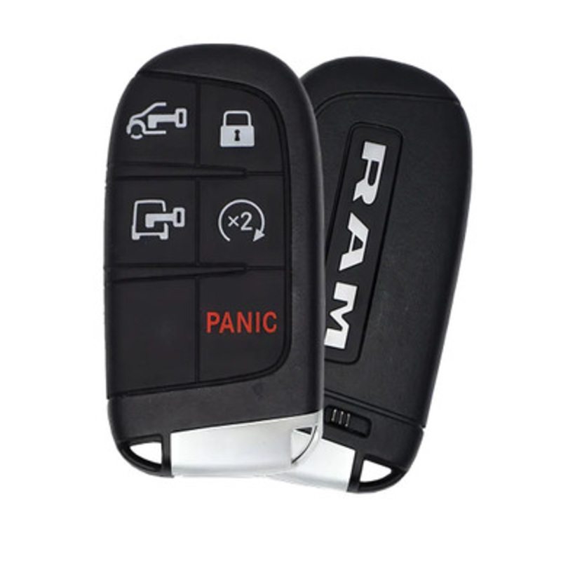RAM 5 Button Smart Key M3N-40821302, 7FF25LXHAB, 433 MHz – Refurbished, Grade A