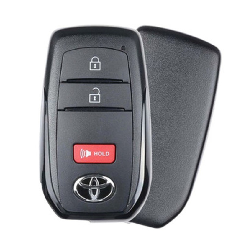 Toyota 3 Button Smart Key HYQ14FBX, 8990H-0C030, 315 MHz – Refurbished, Grade A
