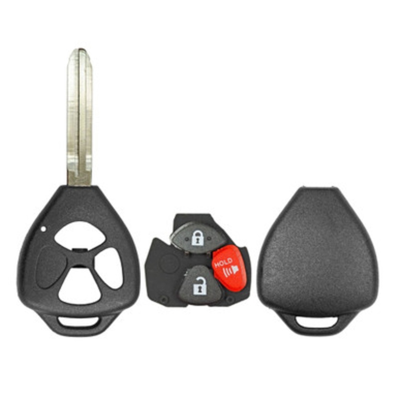 Toyota Scion 3-Button Remote Head Key Shell – Aftermarket 189389