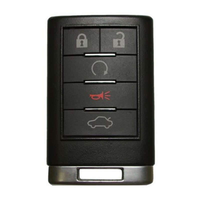 Cadillac 5-Button Remote OUC6000066 OUC6000223 20998255 20998256 – Refurbished Recased