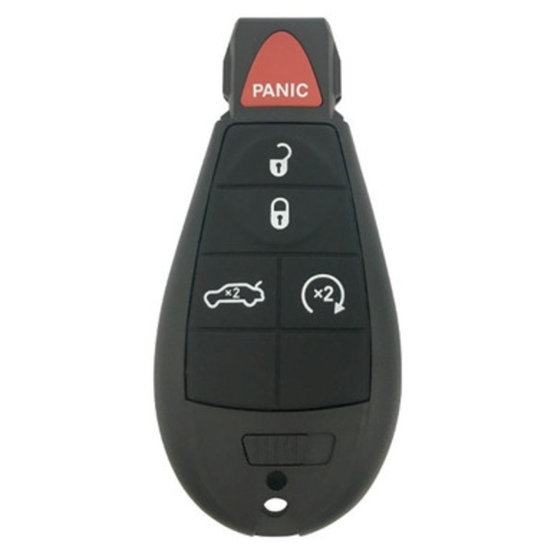 Dodge Dart 5 Button Fobik Smart Key M3N32297100, 56046773AA, 433 MHz – Refurbished, Recase