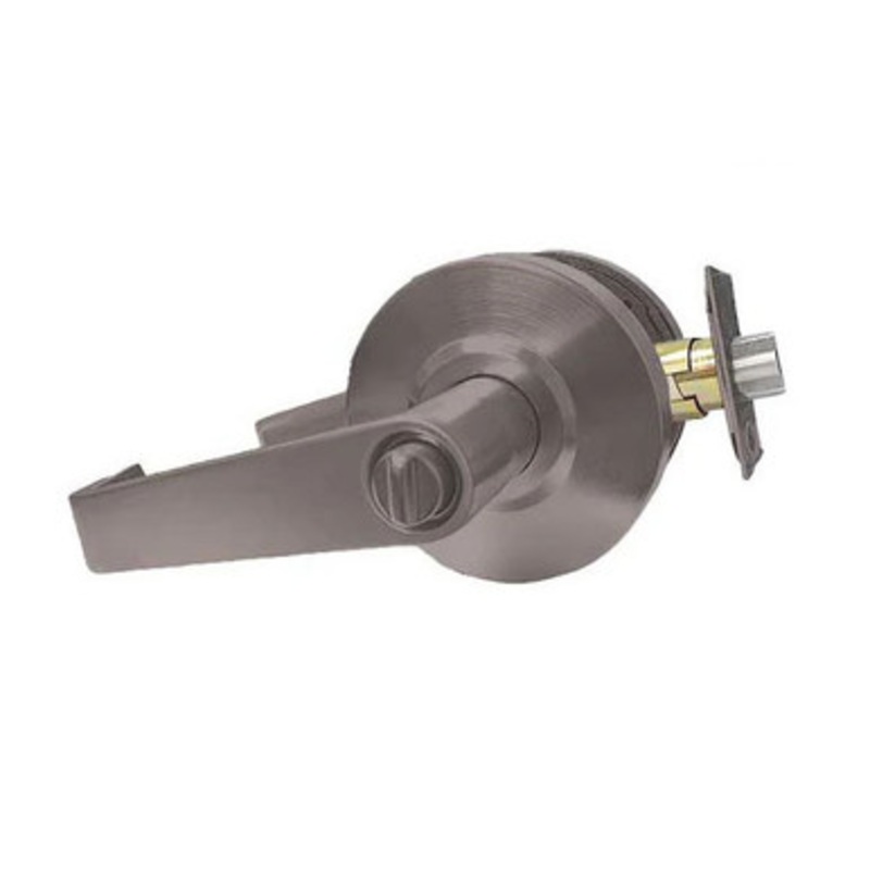 Kenaurd Commercial Lever Set Handle – 2-3/4 Standard Backset – Antique Brass – Entrance – Grade 2