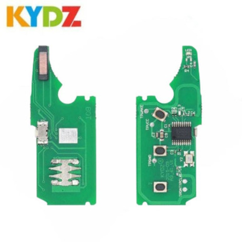 KYDZ 3 Button MLB Volkswagen Touareg Universal Smart Key, PCB Only