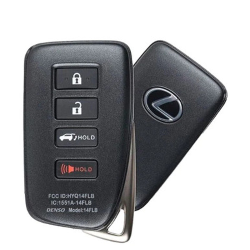 Lexus 4 Button Proximity Key HYQ14FLB – Refurbished, Grade A 172457