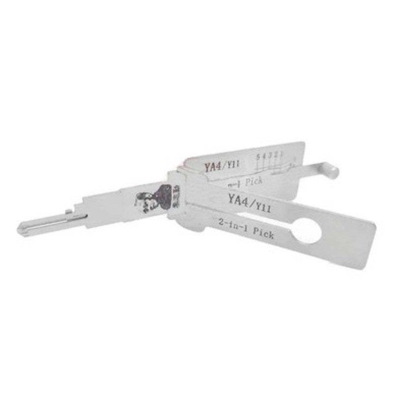 Original Lishi YA4/Y11 2-IN-1 Pick & Decoder Tool – Anti Glare