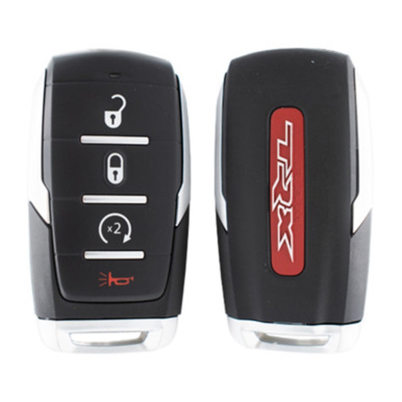RAM 4 Button Smart Key OHT-4882056, 68462106AA, 433 MHz – Refurbished, Grade A