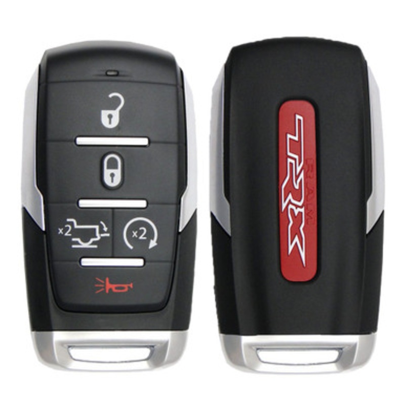 RAM TRX 5 Button Smart Key OHT-4882056, 68584164AA, 433 MHz – Refurbished, Grade A