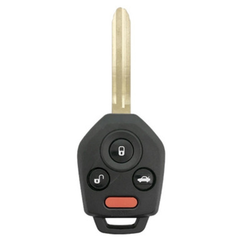 Subaru 4 Button Blue Pod Remote Head Key CWTB1G077 57497 AN00A – Refurbished Recase