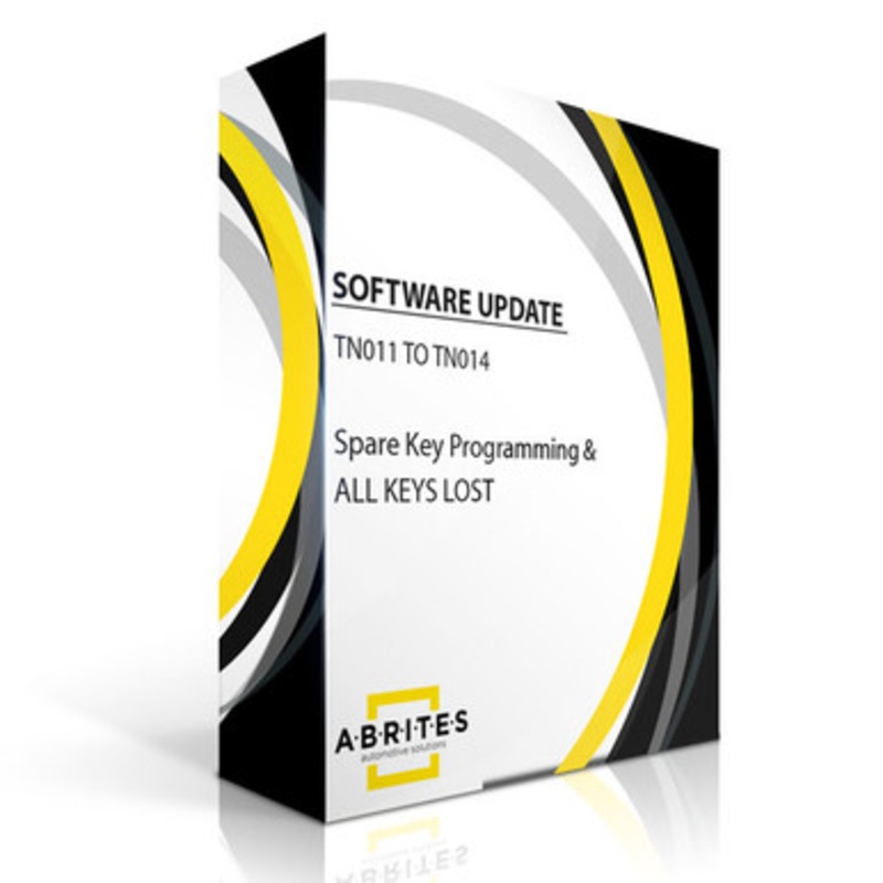 ABRITES TN011 TO TN014 Software Upgrade