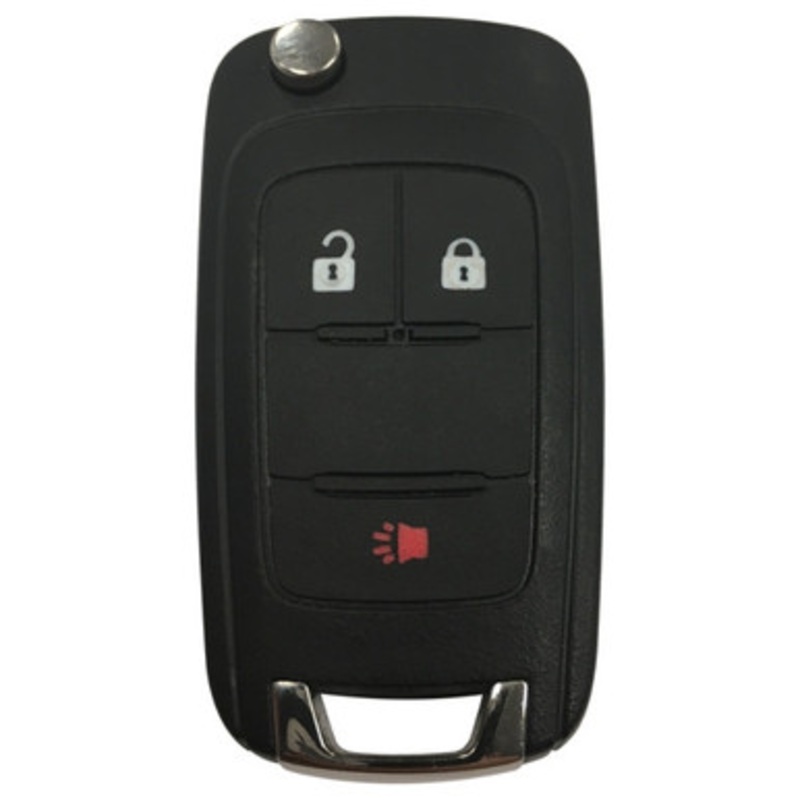 GM 3 Button Remote Head Key HU100 (Z0001-Z6000) KR55WK50073 13579221 – Refurbished, Grade A