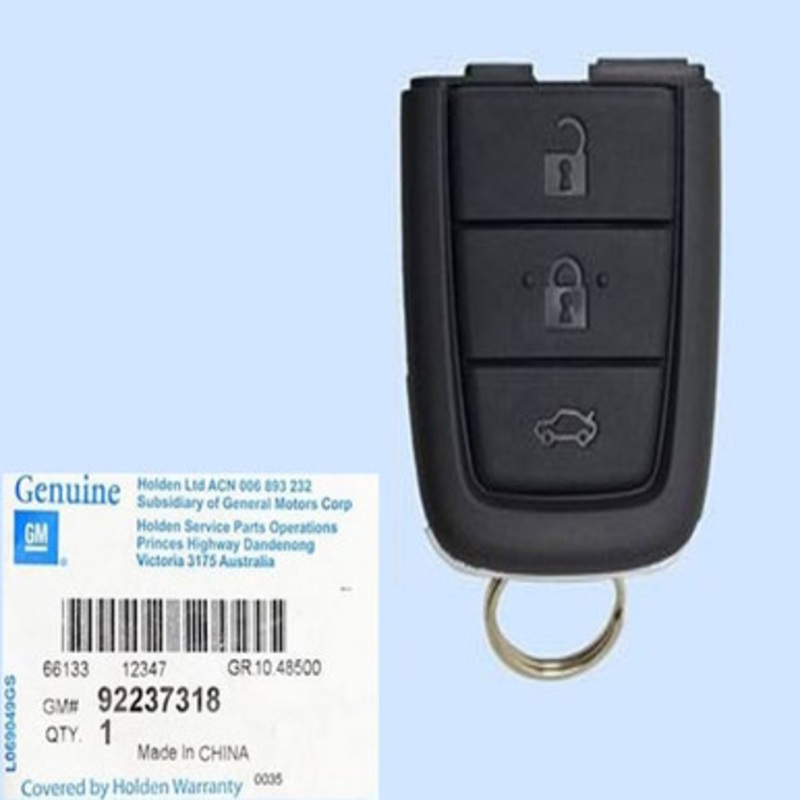 GM 4 Button Remote Head Key OUC6000083, Remote Portion ONLY- New OEM