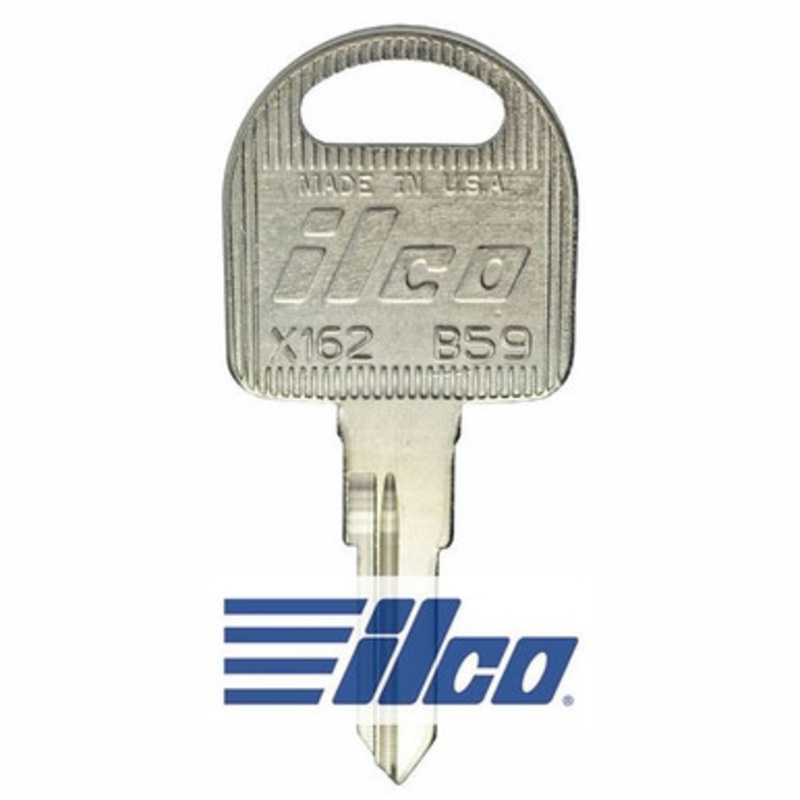 ILCO AF01121002 B59 Mechanical Key, Pack of 10