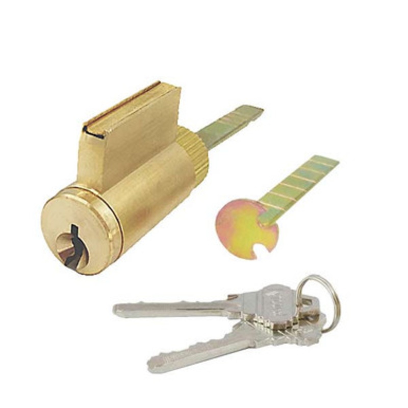 Kenaurd Premium Key-In-Knob (KIK) Cylinder – US3 – Polished Brass (KW1)