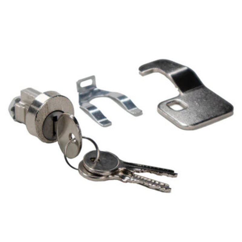 Kenaurd USPS Mailbox Lock – Clockwise – HL1 Keyway – Keyed Different – US14 Bright Nickel
