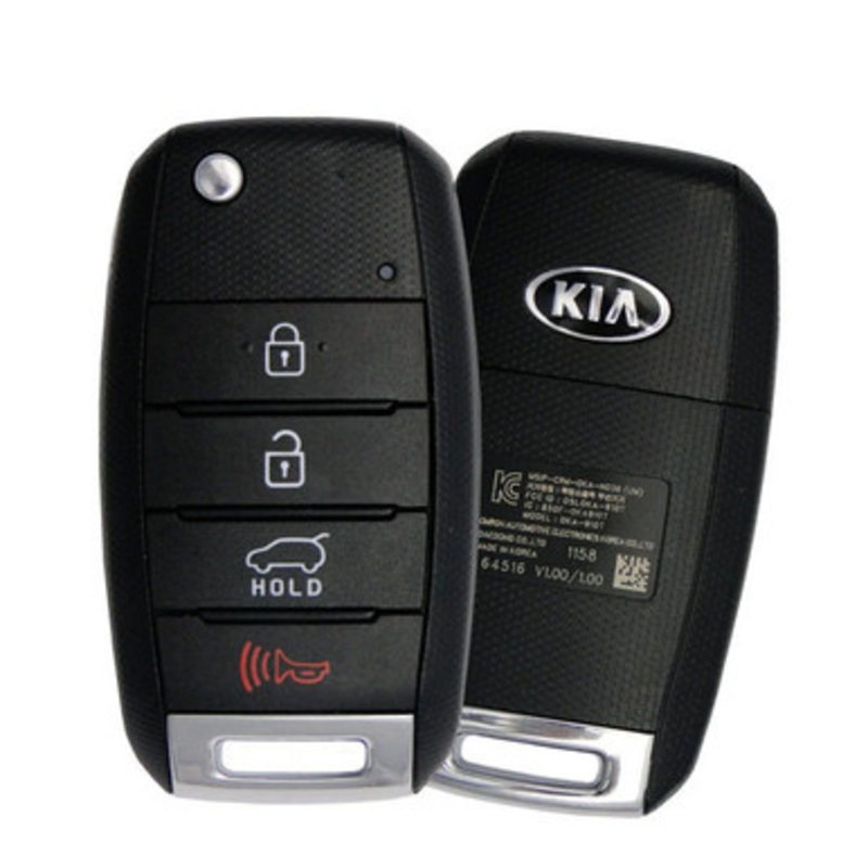 Kia 4 Button Remote Head Key OSLOKA-910T 95430-C5100 – New OEM