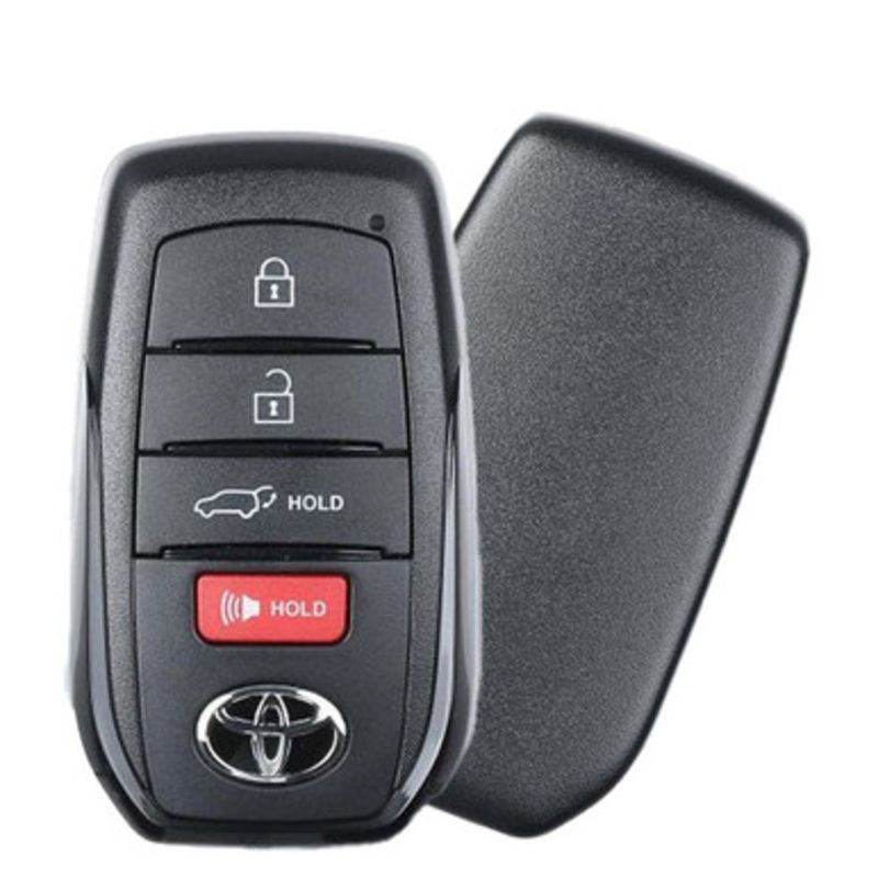 Toyota 4 Button Proximity Smart Key HYQ14FBW, 8990H-0A020, 315 MHz – Refurbished, Grade A