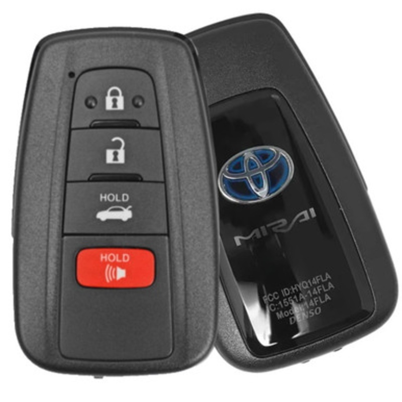Toyota 4 Button Proximity Smart Key HYQ14FLA, 8990H-62140,  315 MHz – Refurbished, Grade A