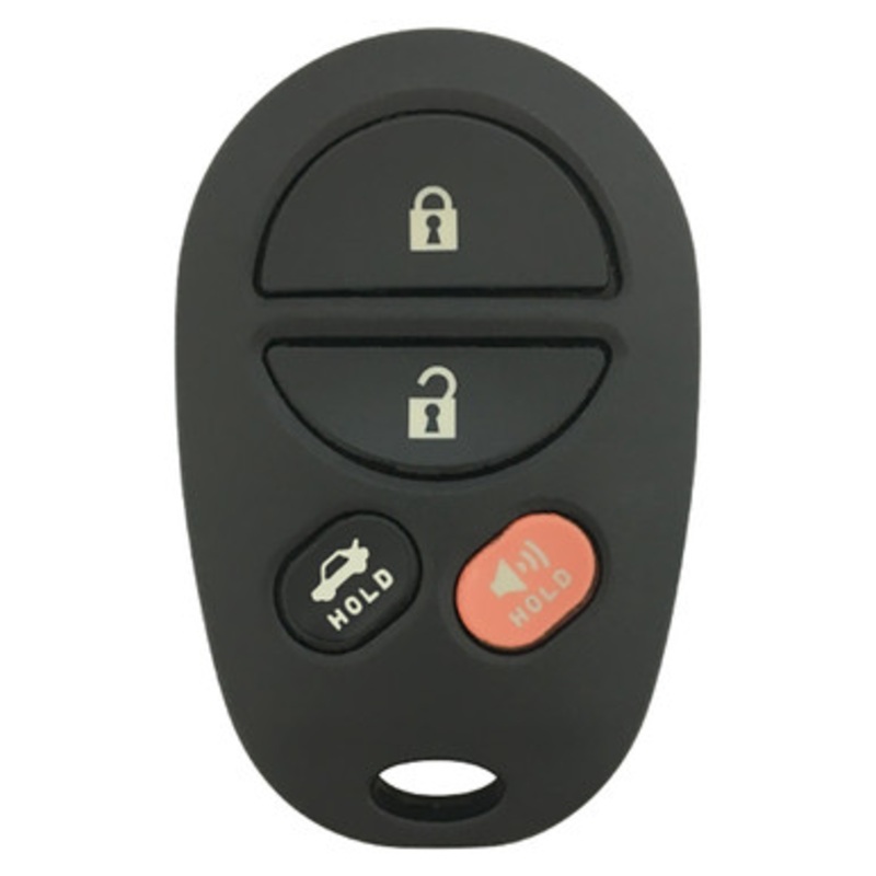 Toyota 4-Button Remote GQ43VT20T 89742-07020 – Refurbished Recase