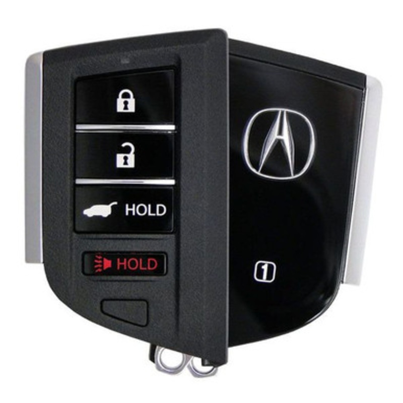 Acura 4 Button Driver 1 Smart Key KR5TP-2, 72147-TJB-A21, 433 MHz – New, OEM